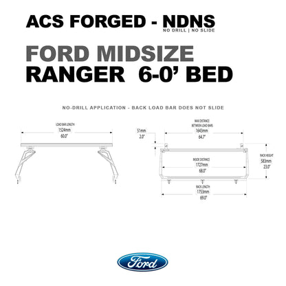 Active Cargo System - Forged No Drill - Ford - by Leitner Designs