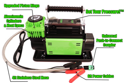 MORRFlate FiveSix PSI Pro Portable 12v Off Road Air Compressor - Gen 2