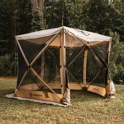 G5 5-sided Portable Gazebo With Tritech Mesh - by Gazelle Tents