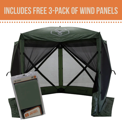 G5 Portable Gazebo and Wind Panel Kit - by Gazelle Tents