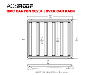 ACS Roof | Over Cab Platform Rack for GMC Canyon - by Leitner Designs