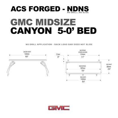 Active Cargo System - Forged No Drill - GMC - by Leitner Designs