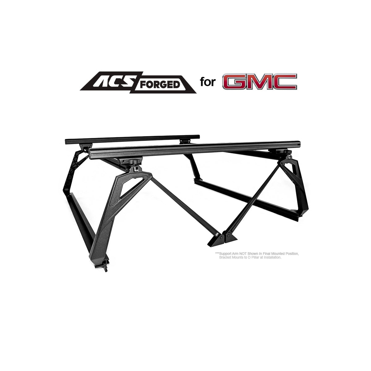 ACS Forged Bed Rack for GMC Trucks - by Leitner Designs