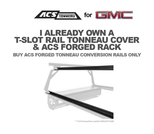 ACS Forged Tonneau - Rails Only - GMC - by Leitner Designs
