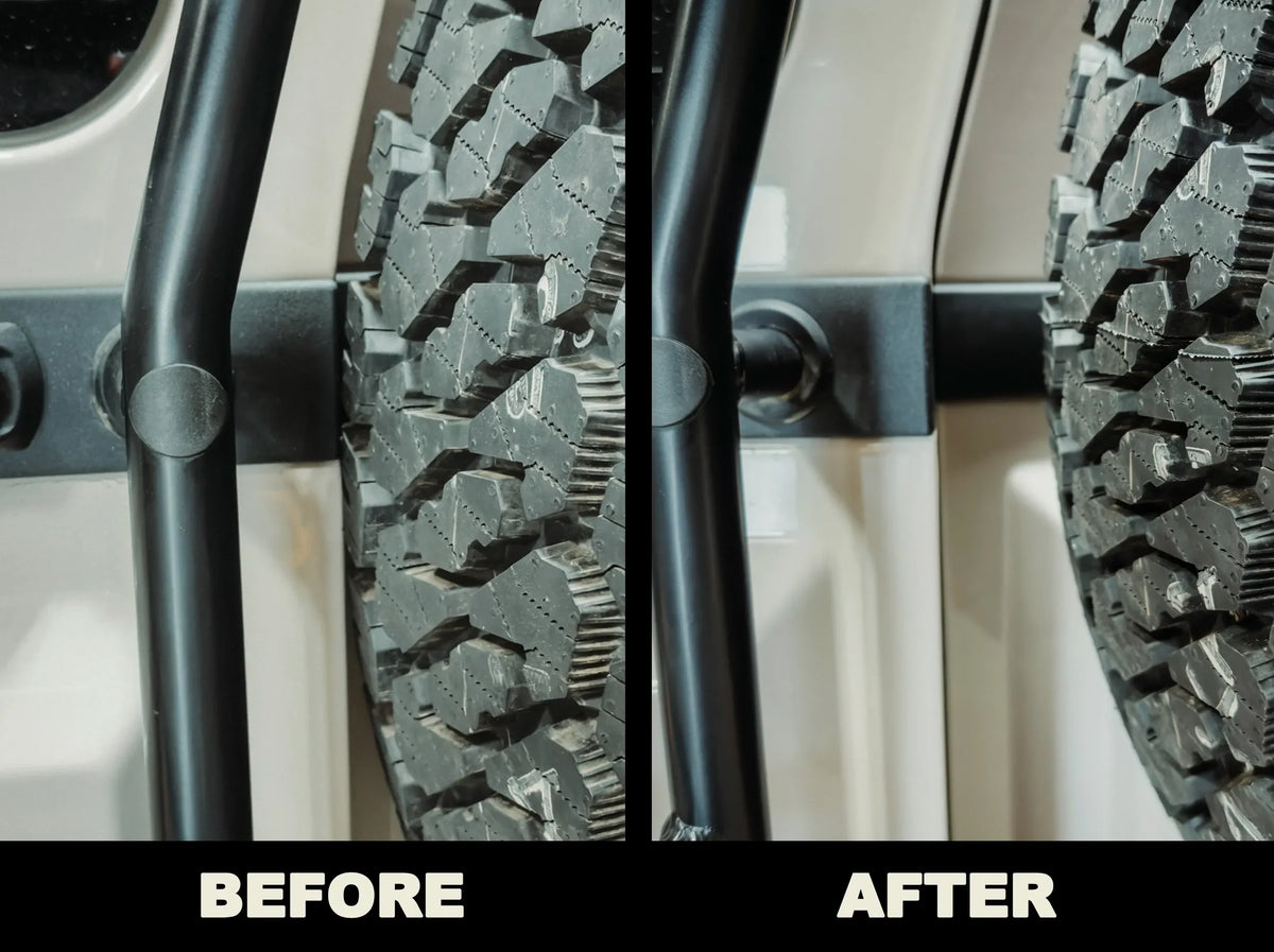 INEOS Grenadier Tire Relocation Bracket - by Leitner Designs