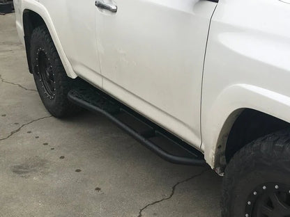 Aluminum Sliders with Rear Kick Out for 5th Gen 4Runner - by Greenlane Offroad