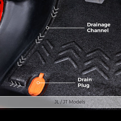 Front and Rear Flooring for Jeep Gladiator - By Armorlite