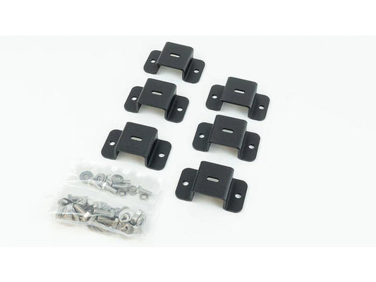 Alu Cab Load Bar to Rhino Rack Backbone Foot Pack Kit - By GP Factor