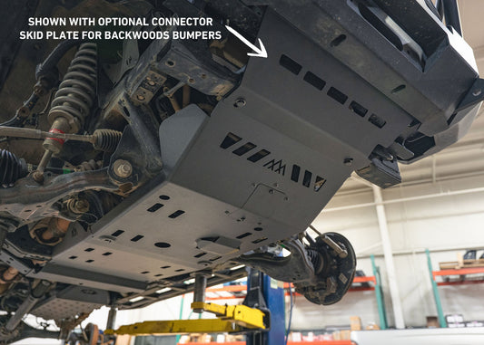 Toyota Tacoma (2005-2023) Full Aluminum Skid Plate System - By Backwoods Adventure Mods