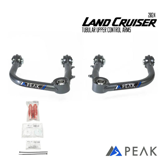 Tubular Upper Control Arms for 2024+ Land Cruiser - by Peak Suspension