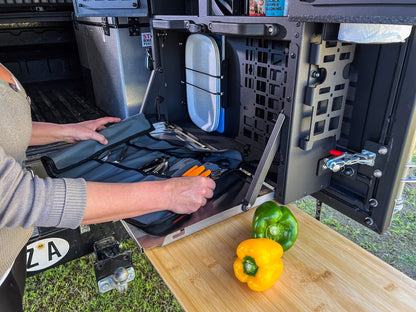 Deluxe Rear Door Kitchen - by Alu-Cab