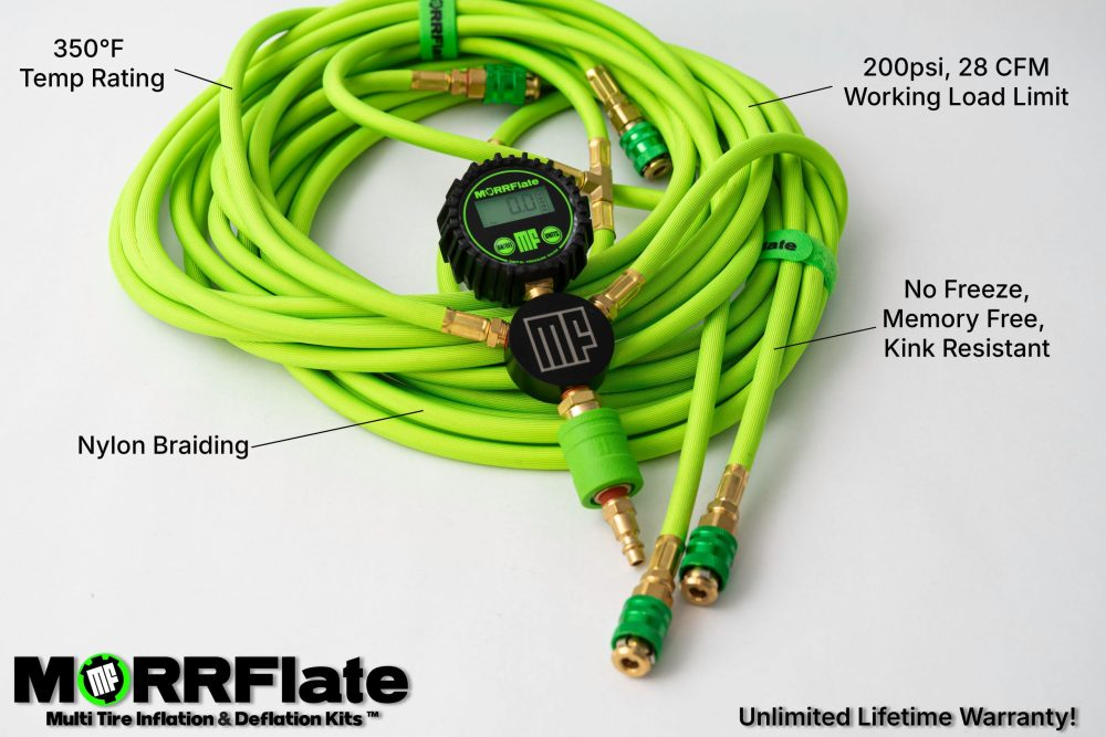 MORRFlate MegaQuad (4 Tire, Up to 200″ Wheelbase) with built-in Gauge