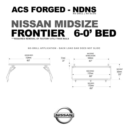 Active Cargo System - Forged No Drill - Nissan - by Leitner Designs
