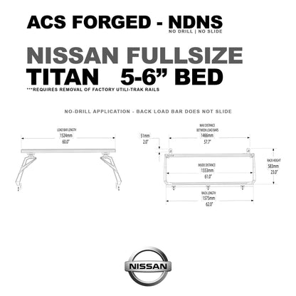Active Cargo System - Forged No Drill - Nissan - by Leitner Designs