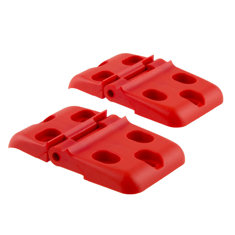Removable Red  Hinges - by National Luna