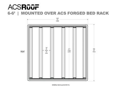 ACS Roof for Over ACS Forged & Classic Bed Rack - by Leitner Designs