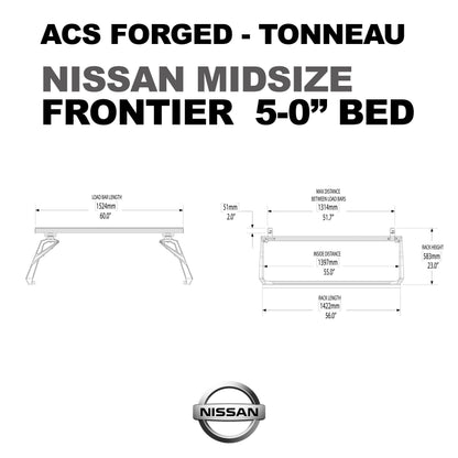 ACS Forged Tonneau - Rack Only - Nissan - by Leitner Designs