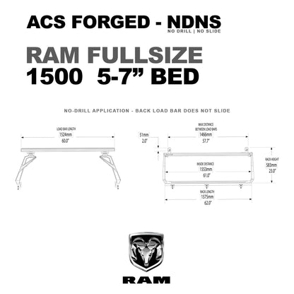 Active Cargo System - Forged No Drill - RAM - by Leitner Designs