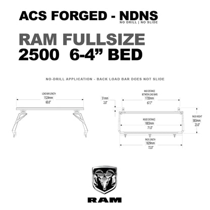 Active Cargo System - Forged No Drill - RAM - by Leitner Designs