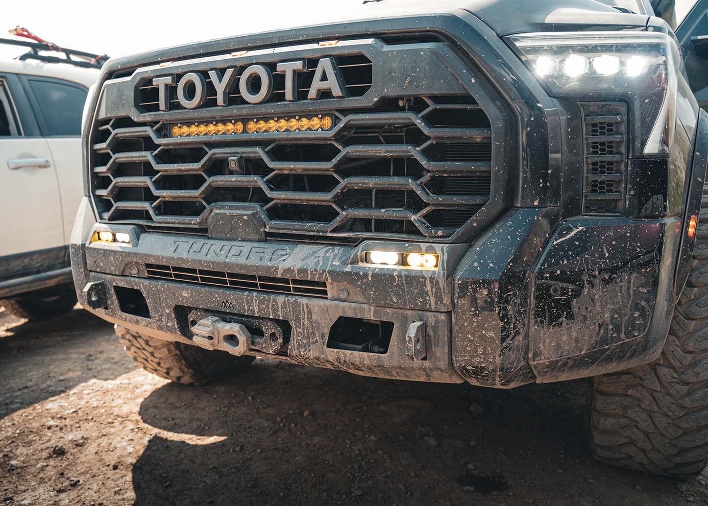 Toyota Tundra 3rd Gen (2022+) Scout Front Bumper - By Backwoods Adventure Mods