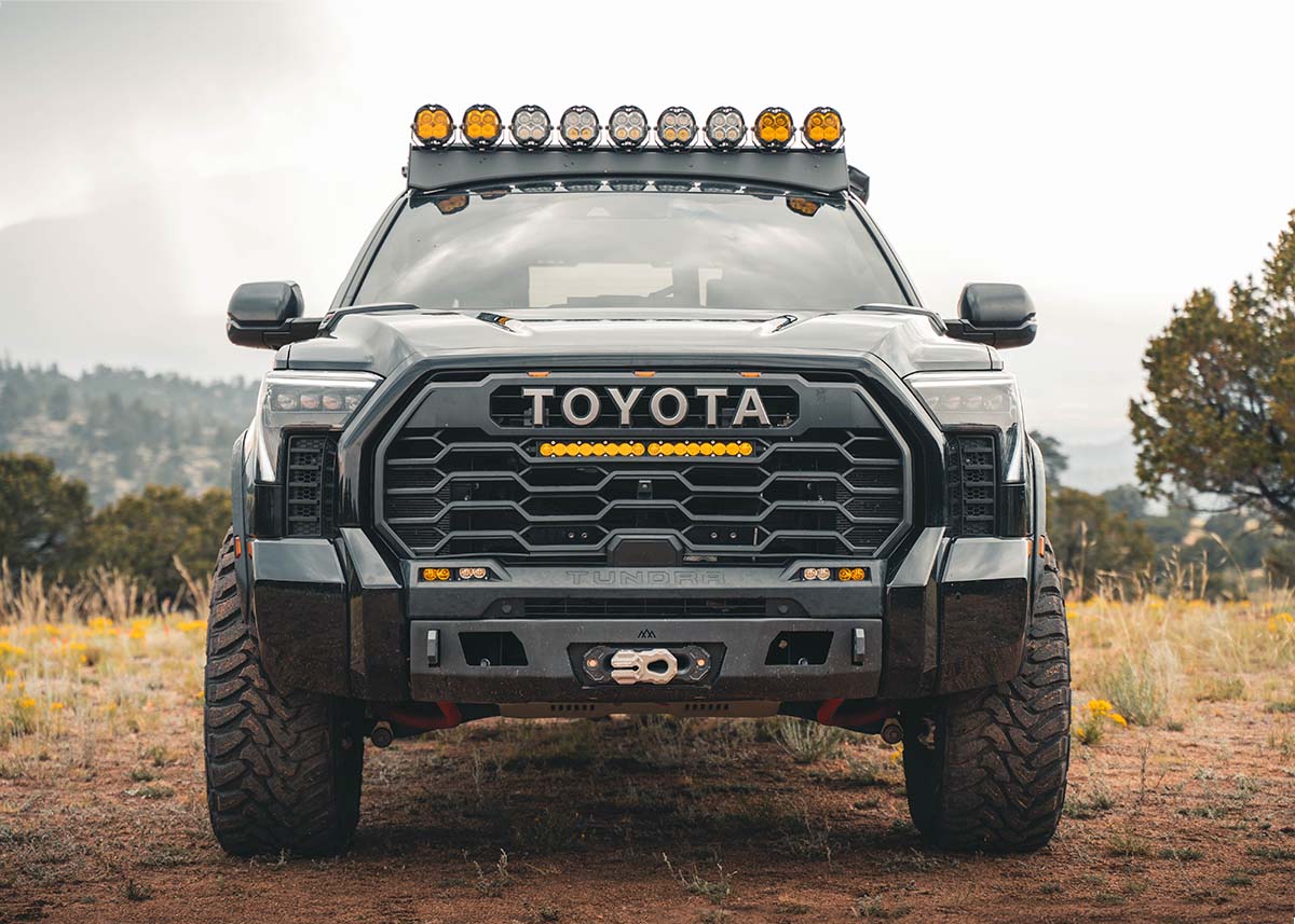 Toyota Tundra 3rd Gen (2022+) Scout Front Bumper - By Backwoods Adventure Mods