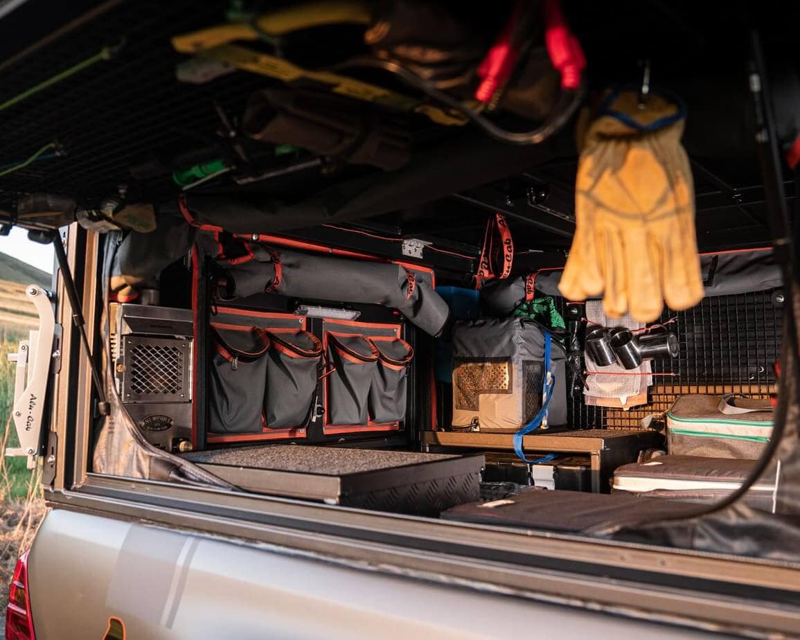 Canvas Rear Door Storage Bags - by Alu-Cab – Red Bear Outdoors