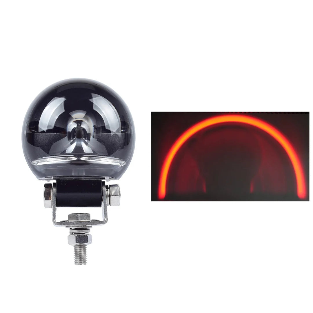 Forklift Safety Light Red Arc - by BrightSource