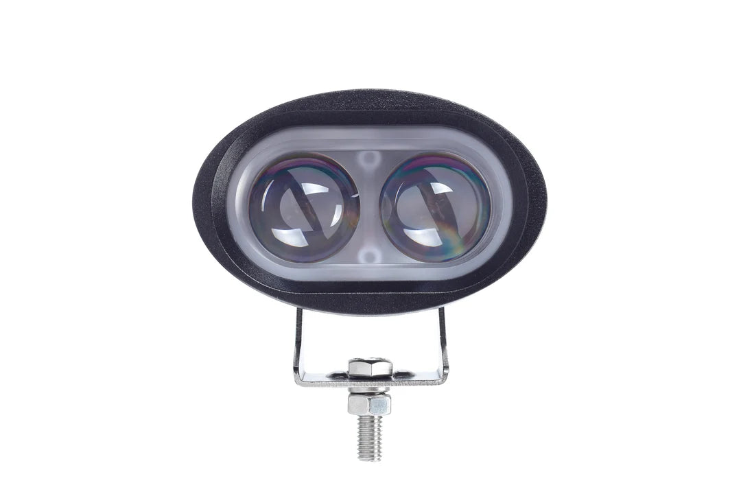 Forklift Safety Light Blue Dot - by BrightSource