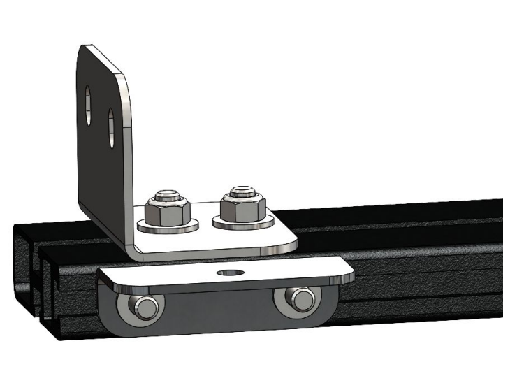 LT-50 to Alu-Cab Load Bar Mounting Kit - by Alu-Cab