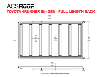ACS Roof | Over Cab Platform Rack for Toyota - by Leitner Designs