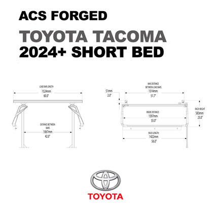 ACS Forged Bed Rack for Toyota Trucks - by Leitner Designs
