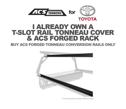 ACS Forged Tonneau - Rails Only - Toyota - by Leitner Designs