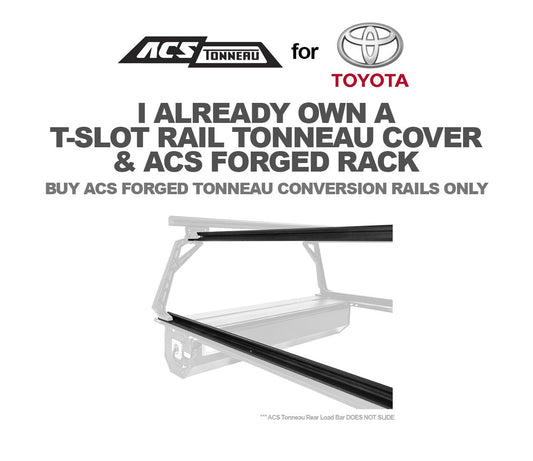ACS Forged Tonneau - Rails Only - Toyota - by Leitner Designs