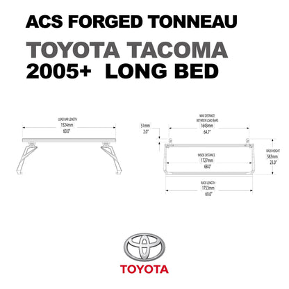 ACS Forged Tonneau - Rack Only - Toyota - by Leitner Designs
