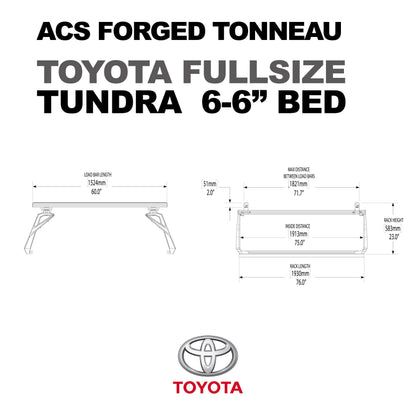 ACS Forged Tonneau - Rack Only - Toyota - by Leitner Designs