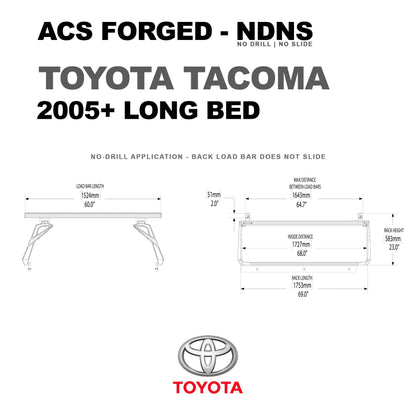 Active Cargo System - Forged No Drill - Toyota - by Leitner Designs