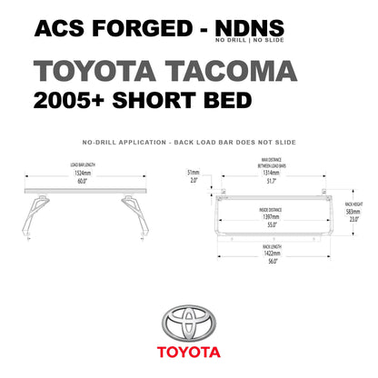 Active Cargo System - Forged No Drill - Toyota - by Leitner Designs