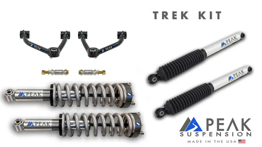 2.0 Trek Kit for Colorado and Canyon 2015 to 2022 - by Peak Suspension