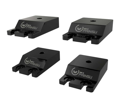 Machined Aluminium Tent Mounts - By Prinsu