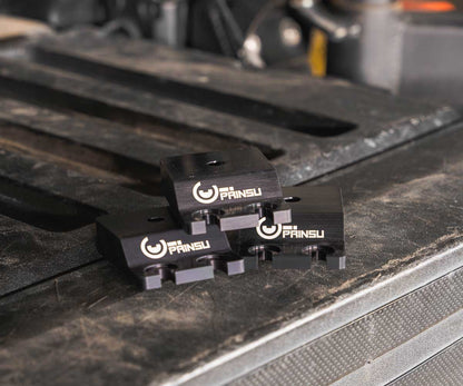 Machined Aluminium Tent Mounts - By Prinsu