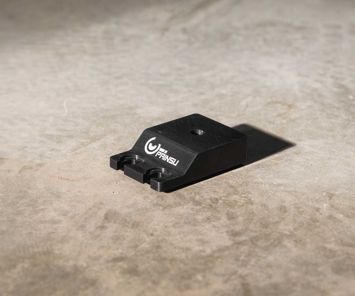 Machined Aluminium Tent Mounts - By Prinsu