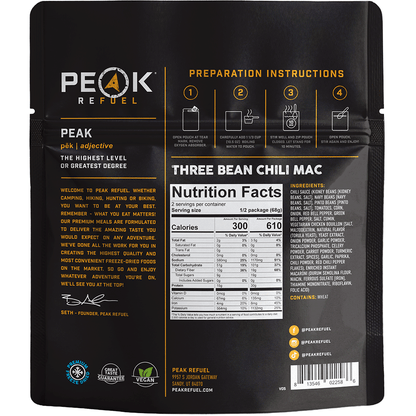 Freeze Dried Food - by Peak Refuel