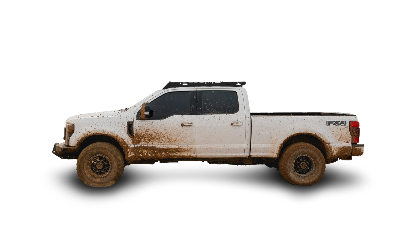 The Thunder Roof Rack Ford F250 F350 Crew Cab 2017 to 2024 by Sher Red Bear Outdoors