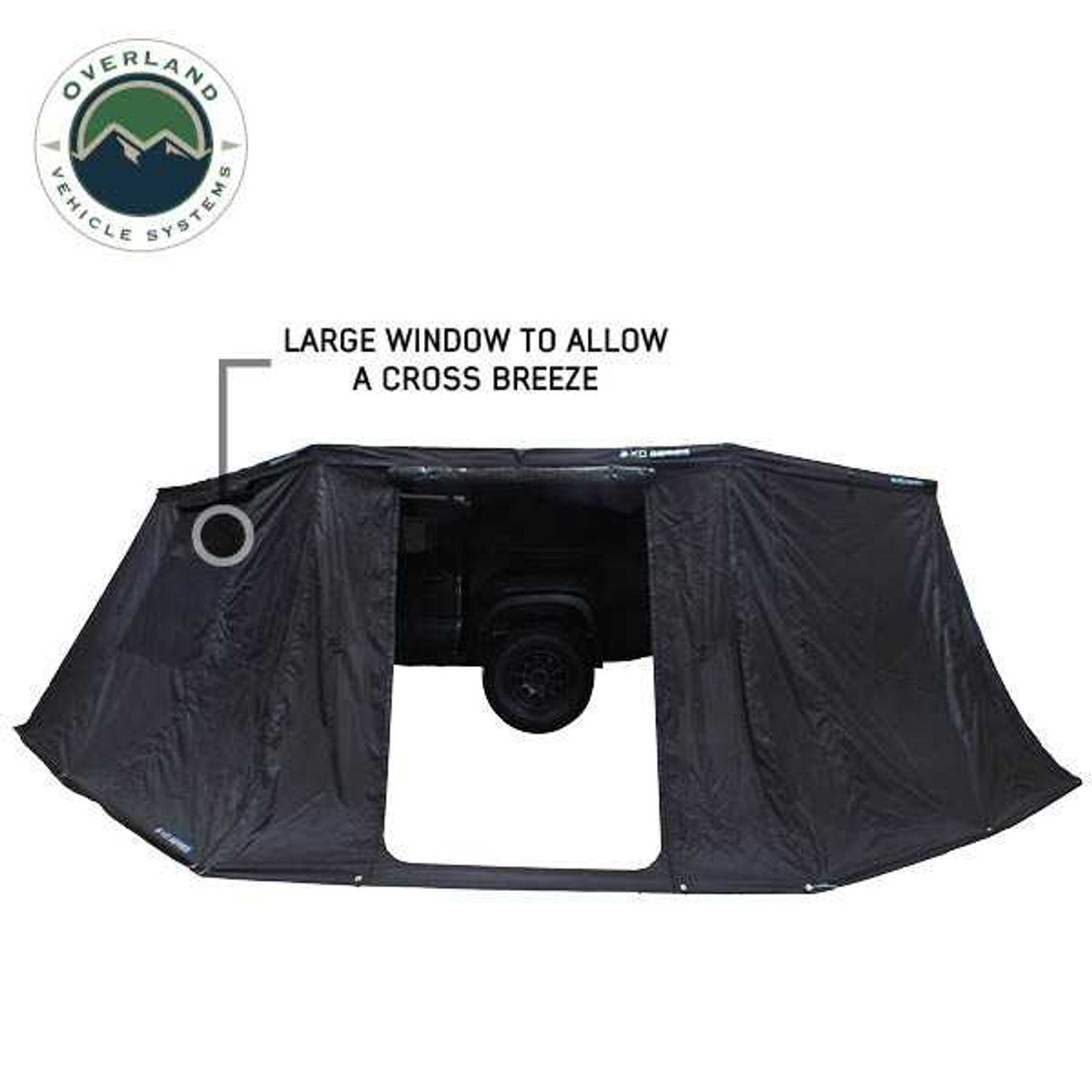 XD Nomadic 270 Awning and Wall Kit - by Overland Vehicle Systems