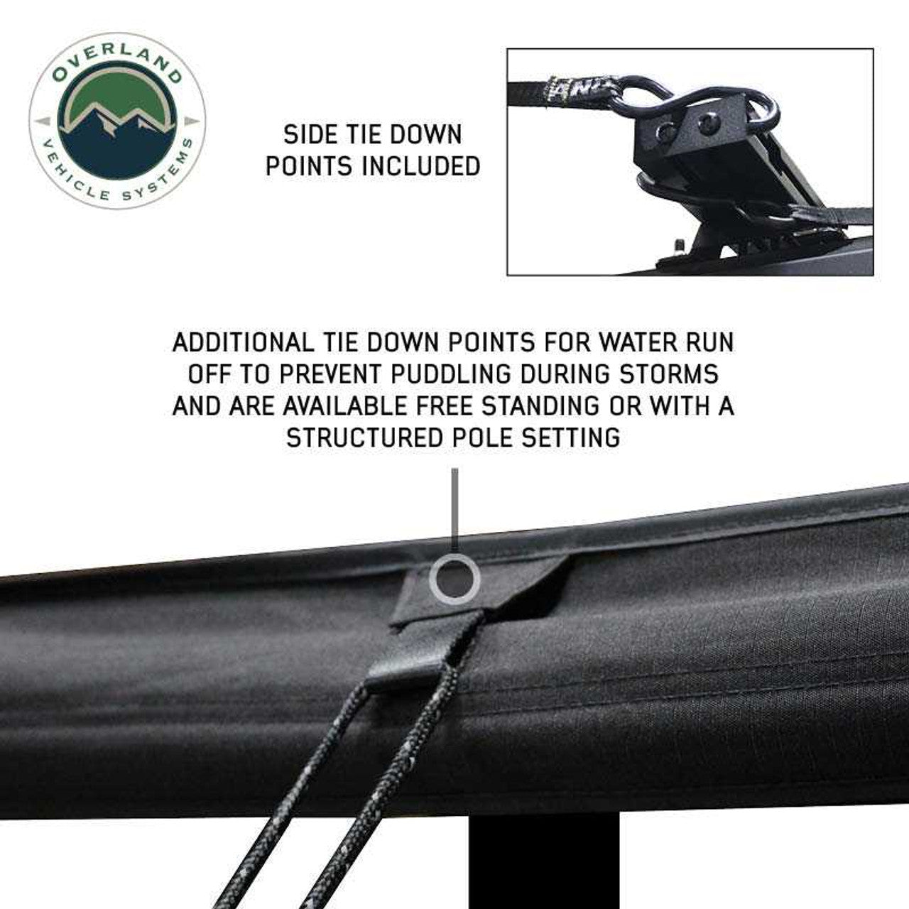 XD Nomadic 270 Awning and Wall Kit - by Overland Vehicle Systems