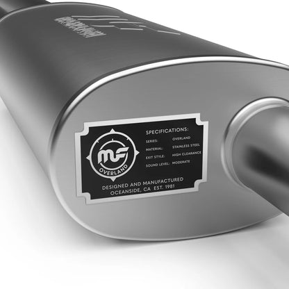 2024-2026 Lexus GX550 3.4L Overland Series™ Cat-Back Performance Exhaust System - by MagnaFlow