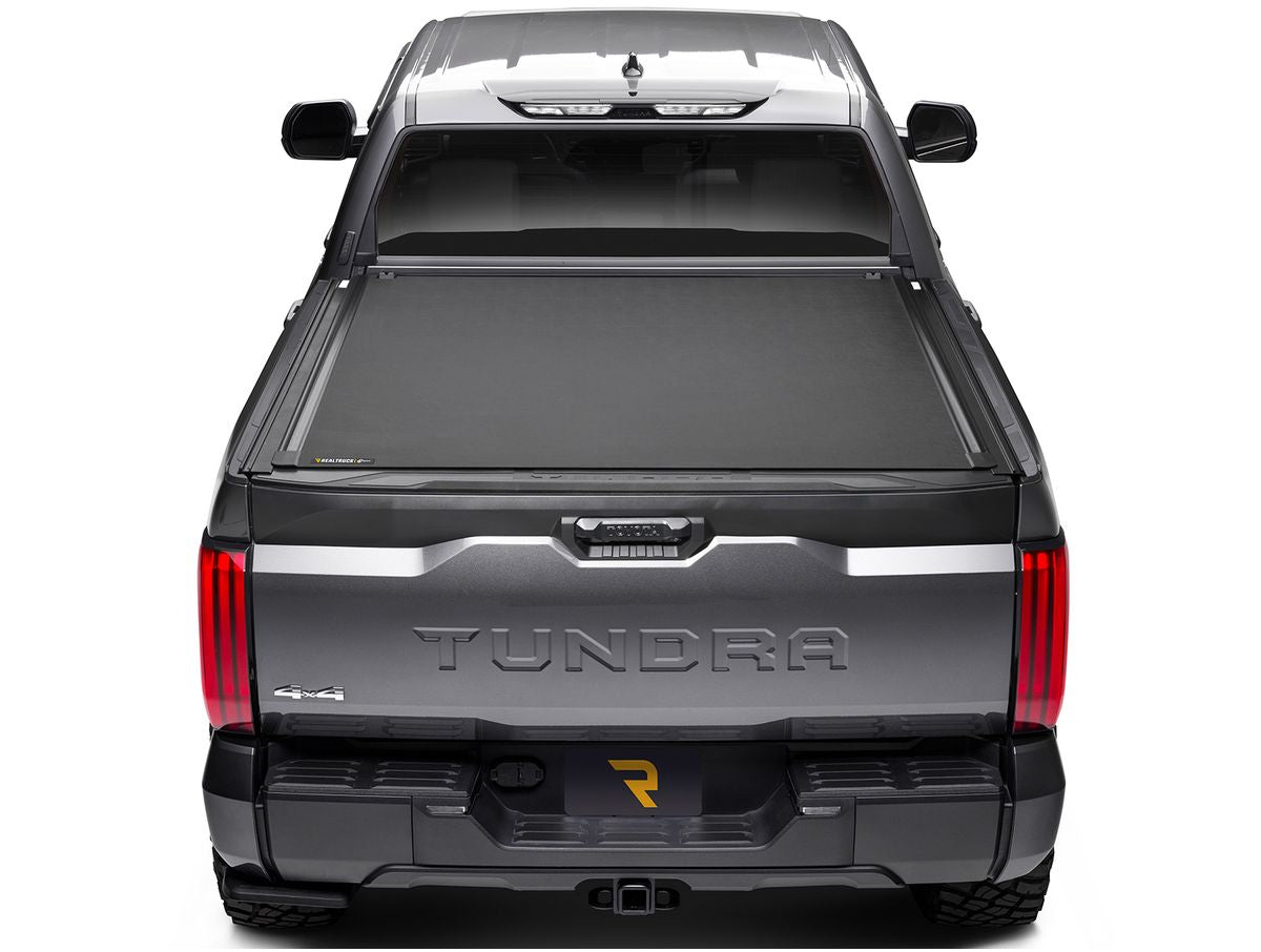 TUNDRA ('22-Current) REVOLVER X4TS HARD ROLL UP TONNEAU COVER W/ T-SLOT RAILS - BY BAK INDUSTRIES