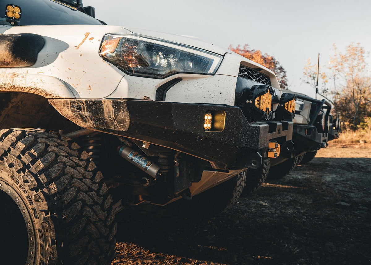 Toyota 4Runner 5th Gen (2010-2024) Hi-Lite Overland Front Bumper [No Bull Bar] - By Backwoods Adventure Mods