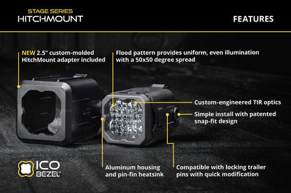 HITCH MOUNT LED POD 4-PIN REVERSE KIT - BY DIODE DYNAMICS
