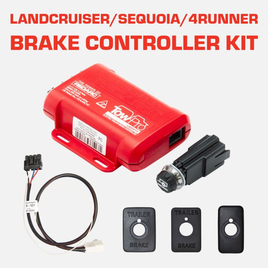 LandCruiser / Sequoia / 4Runner / Early Model Tundra & Tacoma Brake Controller Kit - by RedArc